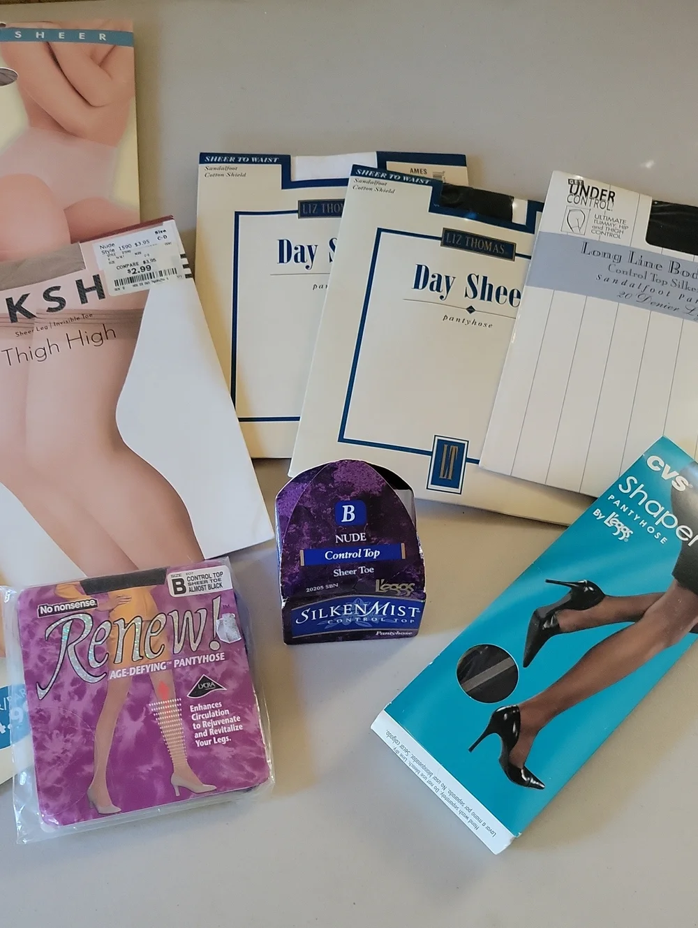 Vintage Pantyhose - Ten Pairs